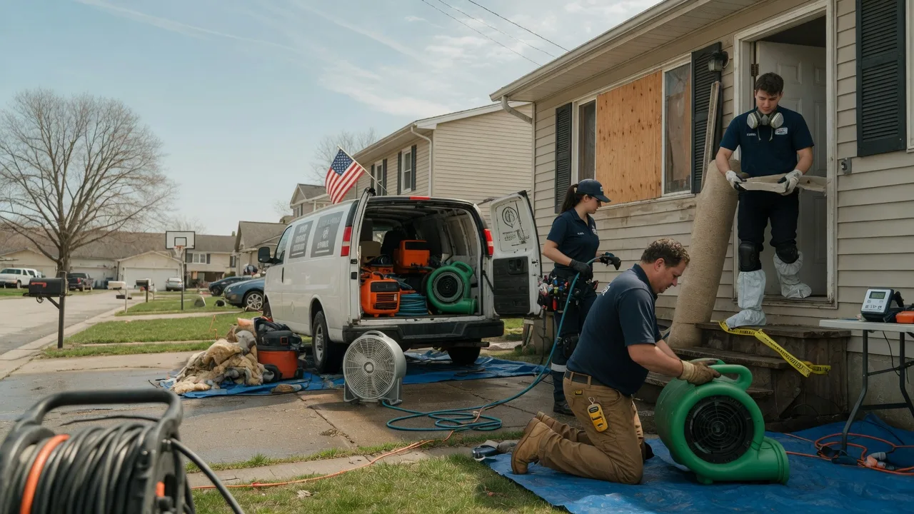 Water Damage Restoration in Weogufka, AL near me